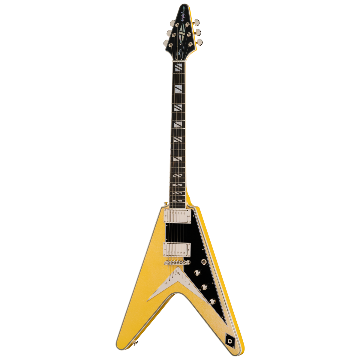 Epiphone Futura Flying V Custom, Solaris Shift — product view