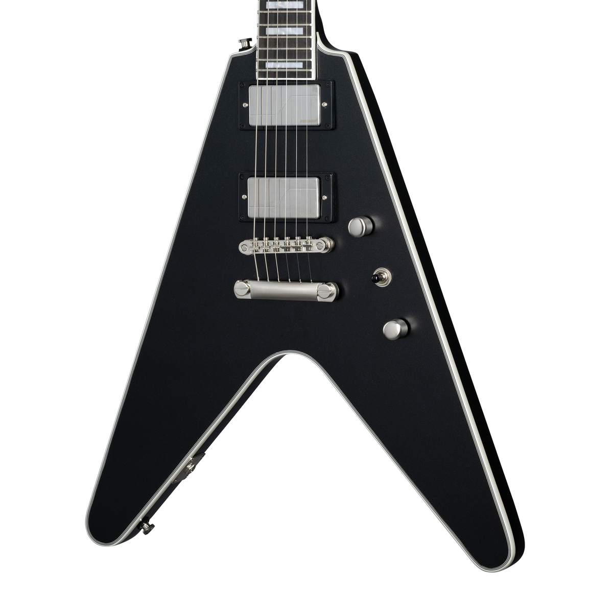 Epiphone Flying V Prophecy, Aged Jet Black Metallic — additional view