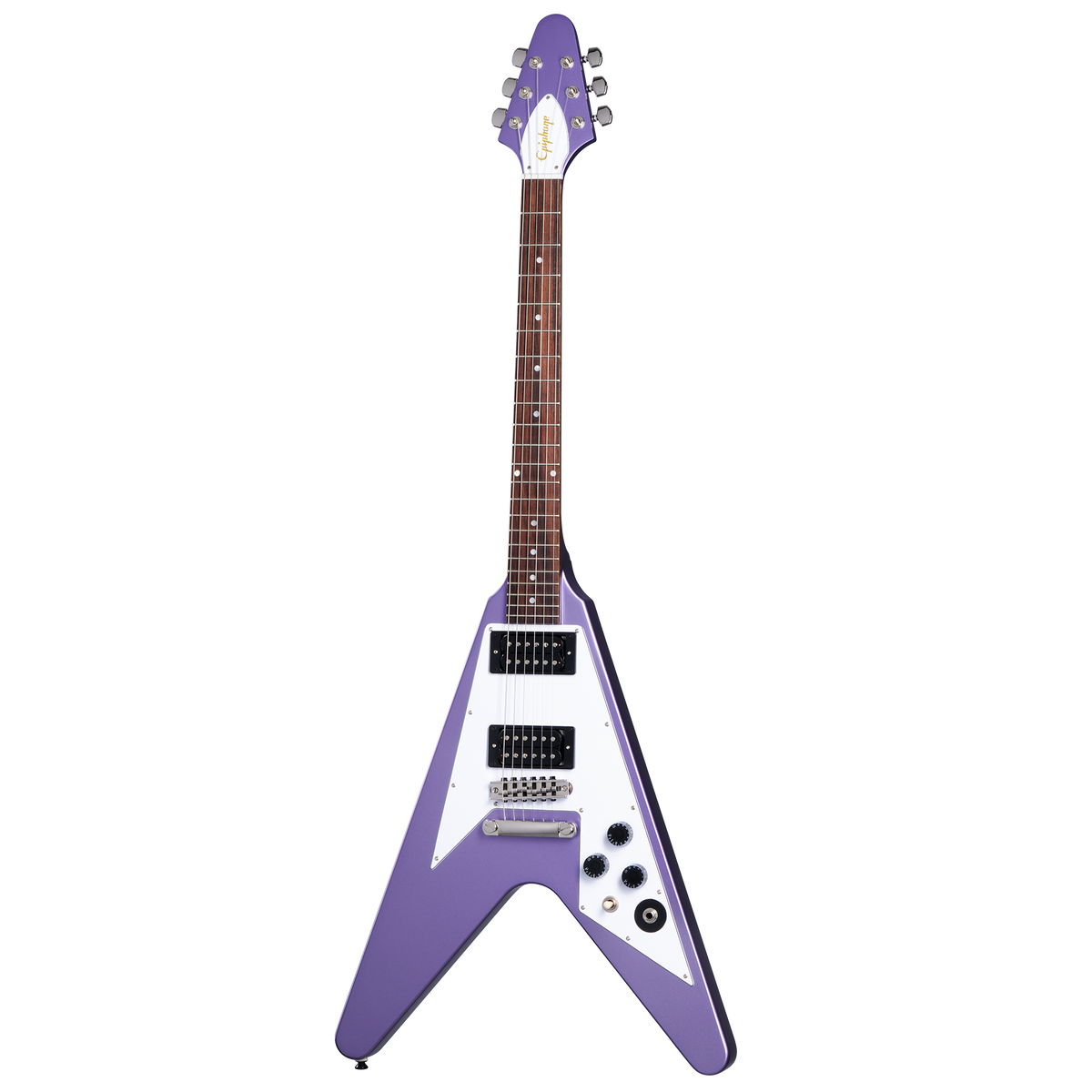 Epiphone Kirk Hammett 1979 Flying V, Purple Metallic — product view