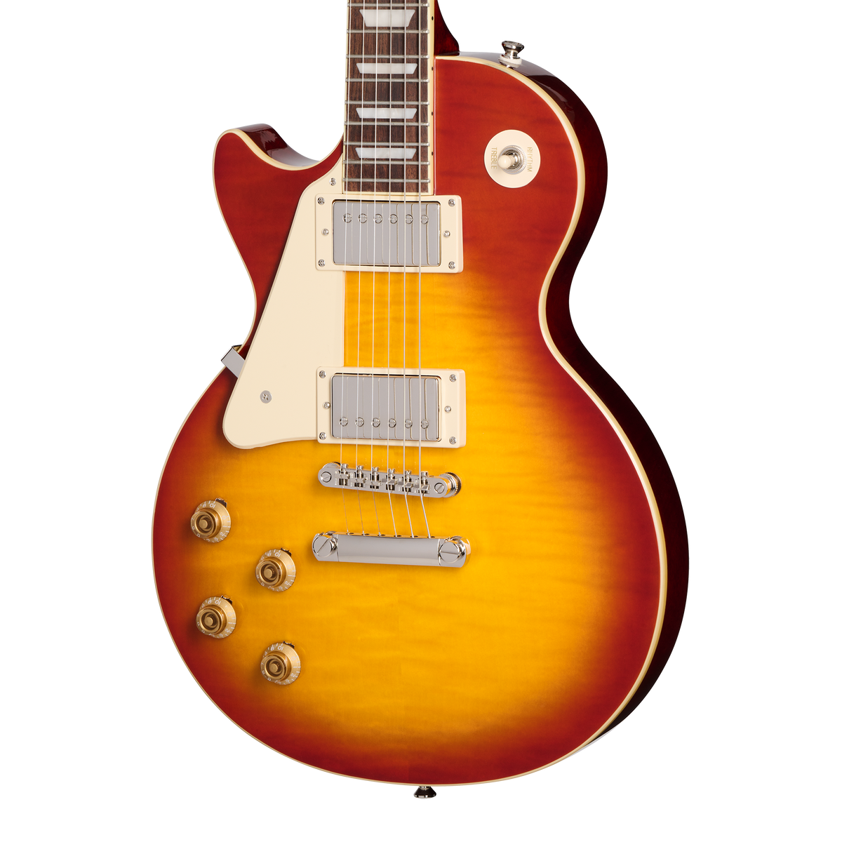 Epiphone Les Paul Standard 50s, Left-Handed, Washed Cherry Sunburst — additional view