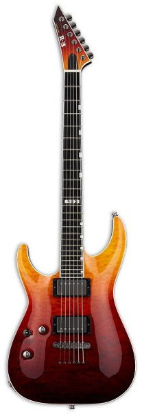 ESP E-II HORIZON NT-II Left-handed, Tiger Eye Amber Fade