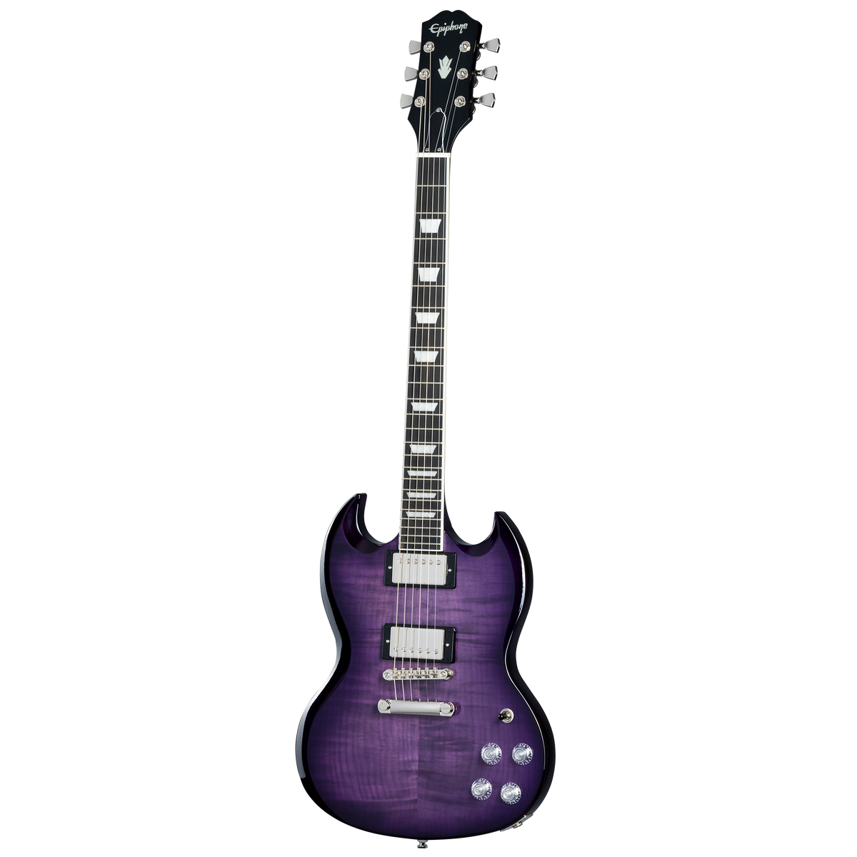 Epiphone SG Modern Figured, Purple Burst — product view