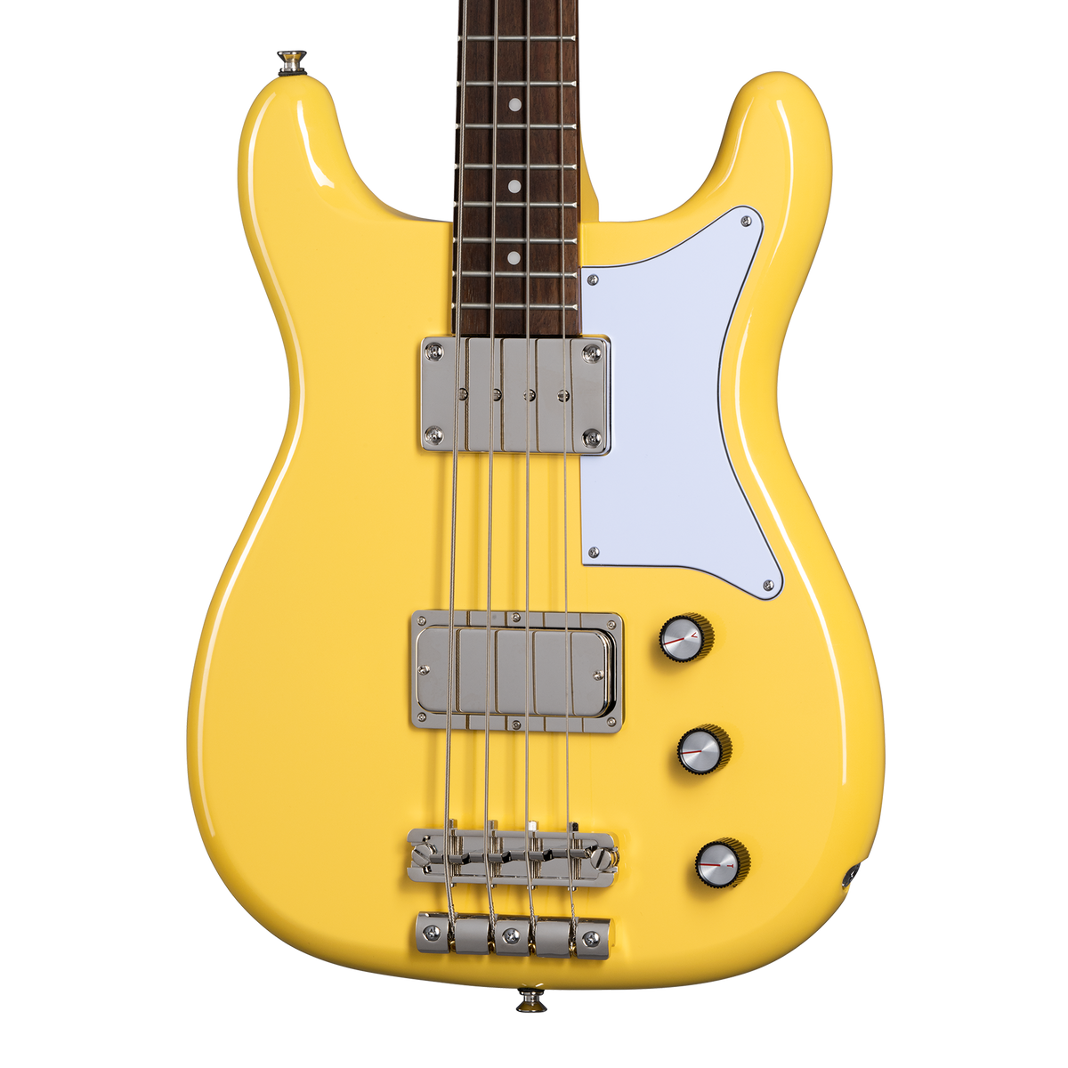Epiphone Newport Bass, Sunset Yellow — additional view