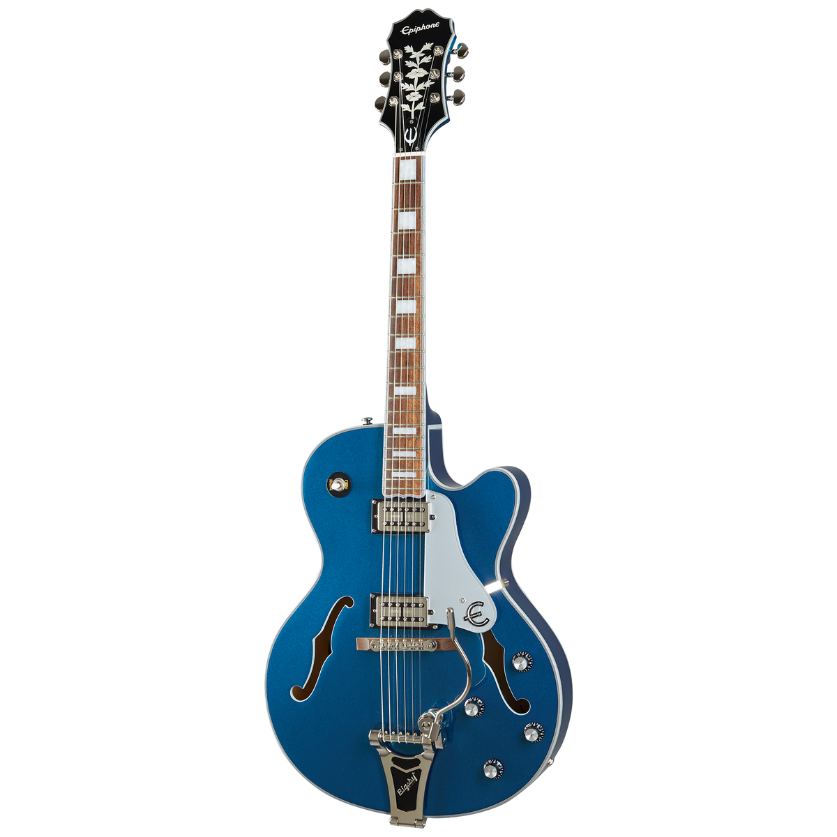 Epiphone Emperor Swingster, Delta Blue Metallic — product view