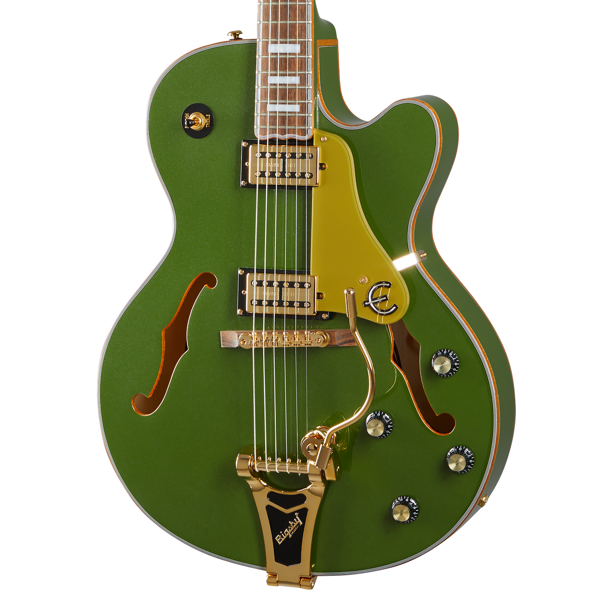 Epiphone Emperor Swingster, Forest Green Metallic — additional view