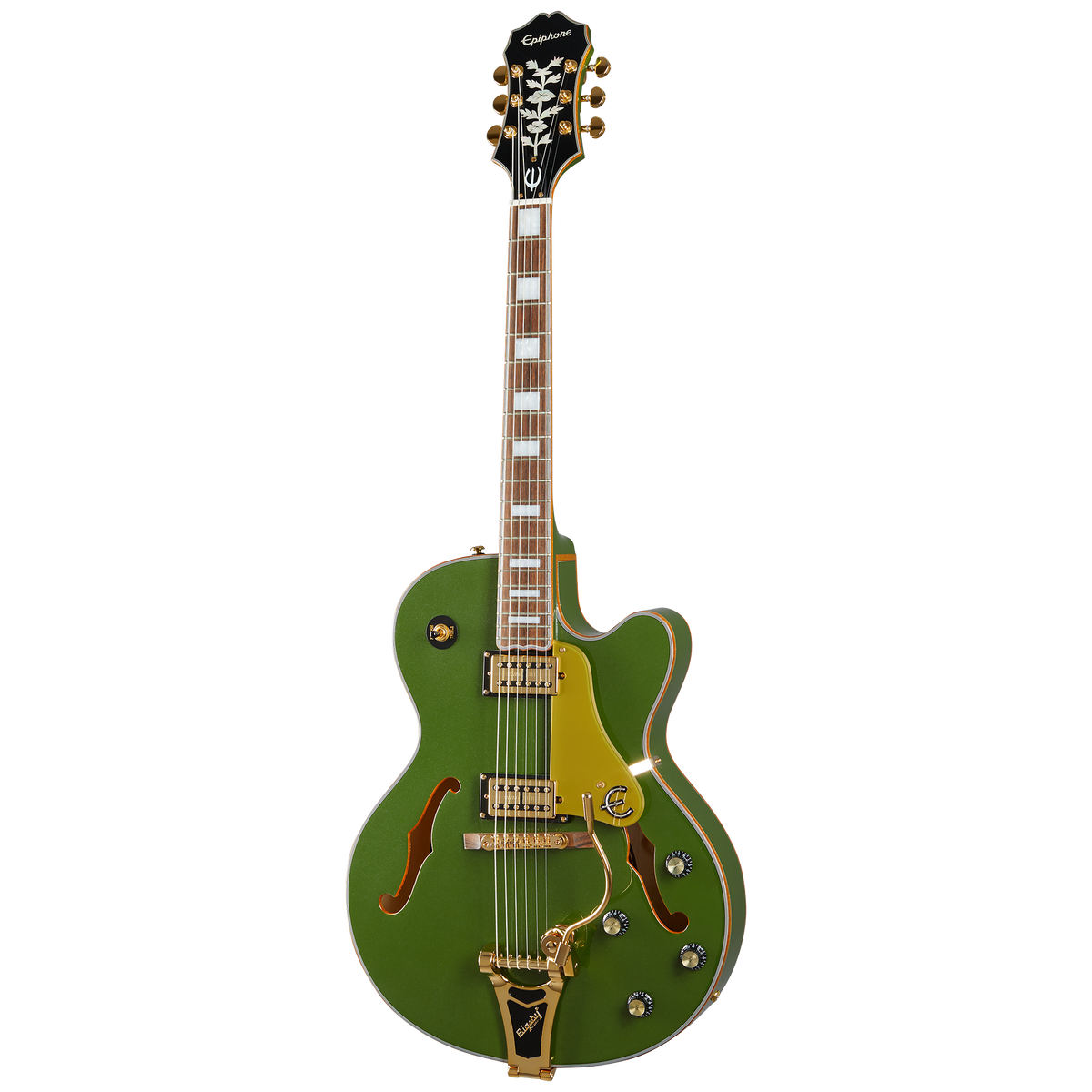 Epiphone Emperor Swingster, Forest Green Metallic — product view