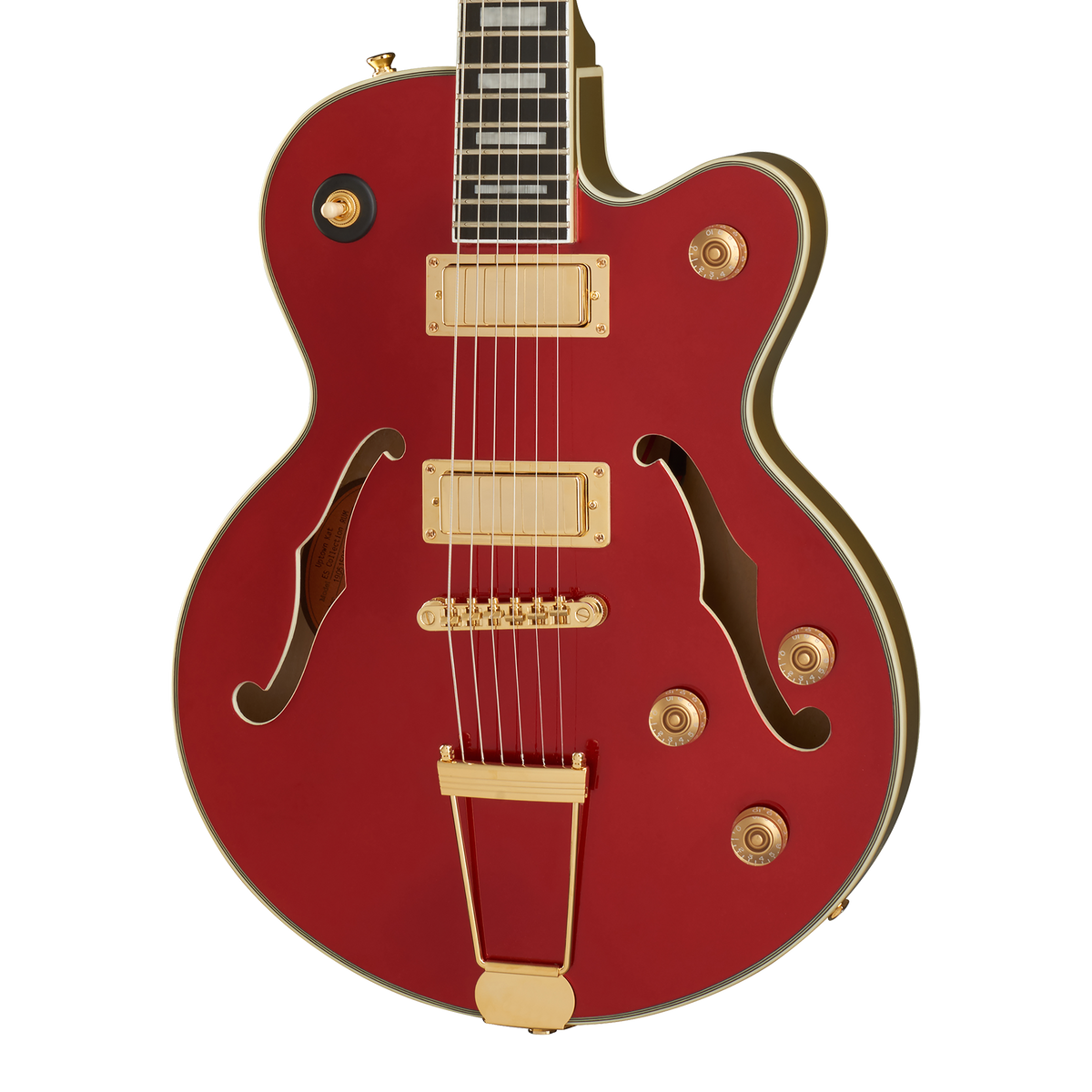 Epiphone Uptown Kat ES, Ruby Red Metallic — additional view
