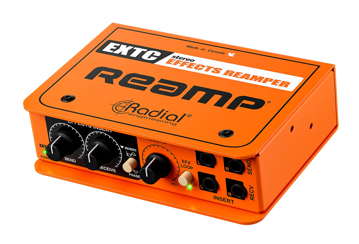 Radial EXTC Stereo - Stereo Guitar Effects Interface & Reamper - product view 2