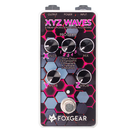 Foxgear Pedals XYZ Waves (5 Presets Digital Modulation)