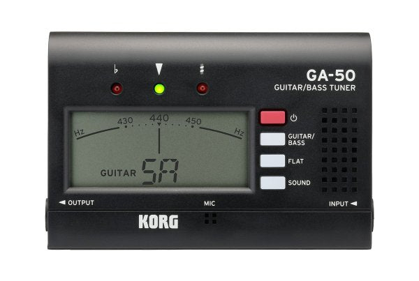 Korg - Guitar and Bass Tuning Quinta Flat Tuning Drop Tuning Tuner