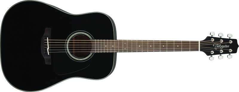 Takamine - Dreadnought Acoustic Guitar- Black