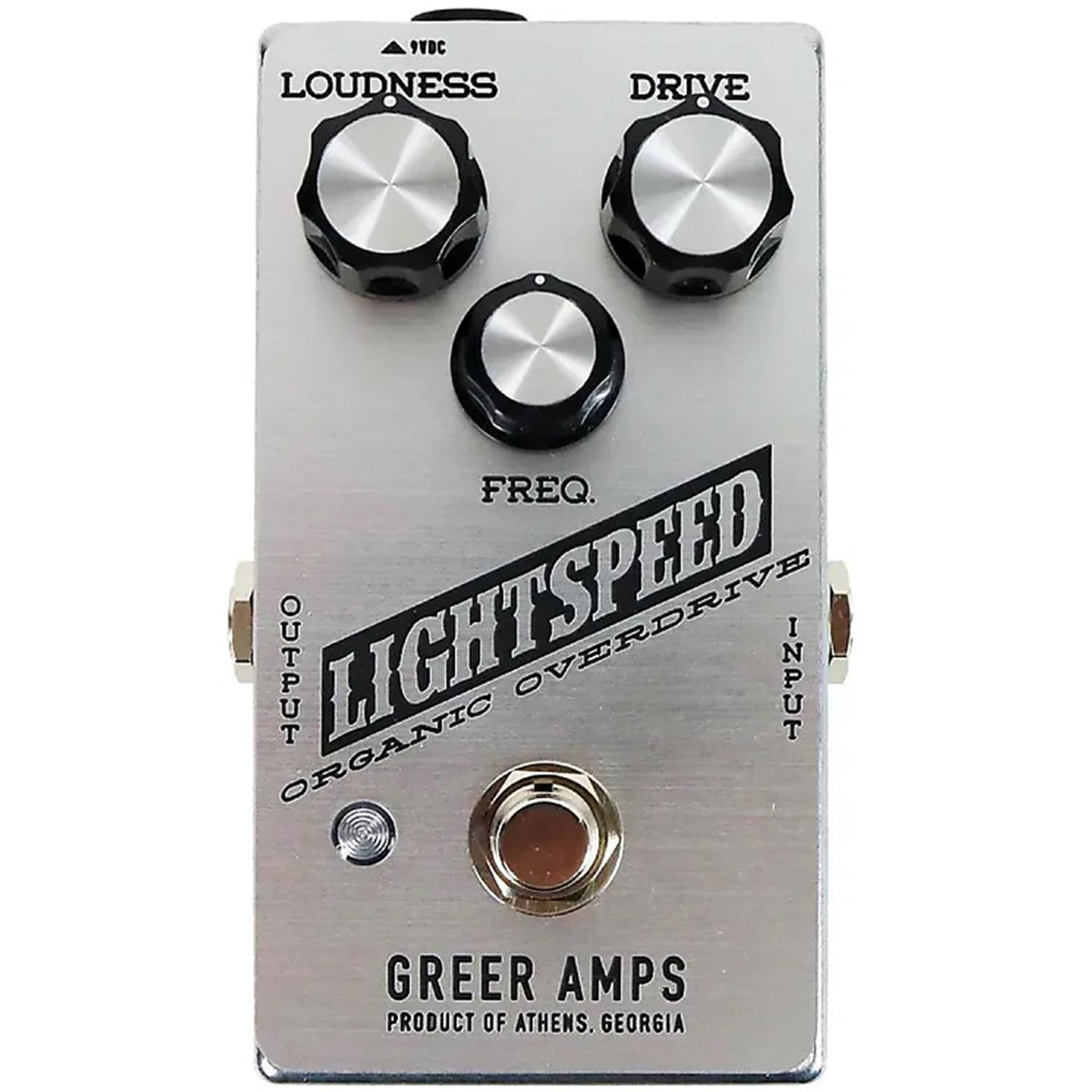 Greer Amps Lightspeed Overdrive (Limited Moonshot silver Colorway)
