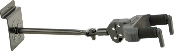 Hercules - AUTO GRIP SYSTEM (AGS) GUITAR HANGER, SLAT WALL MOUNT, LONG ARM