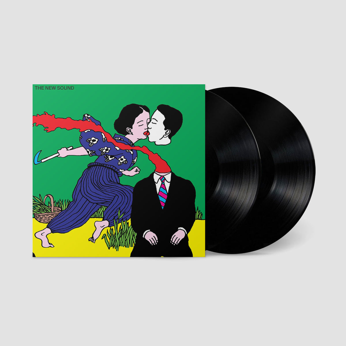 Geordie Greep - The New Sound - 2LP indie alternative artwork