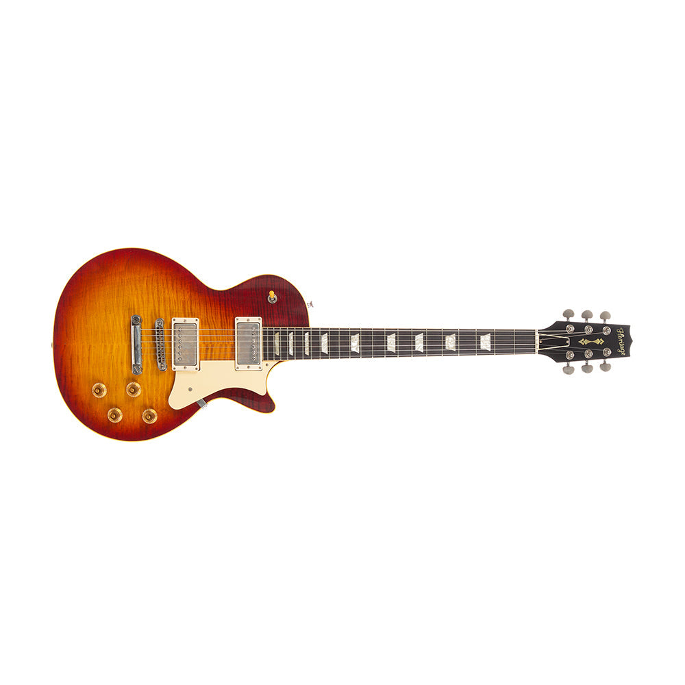 Heritage Custom Core H-150 Plain Top - Dark Cherry Sunburst - Aged - product image 1