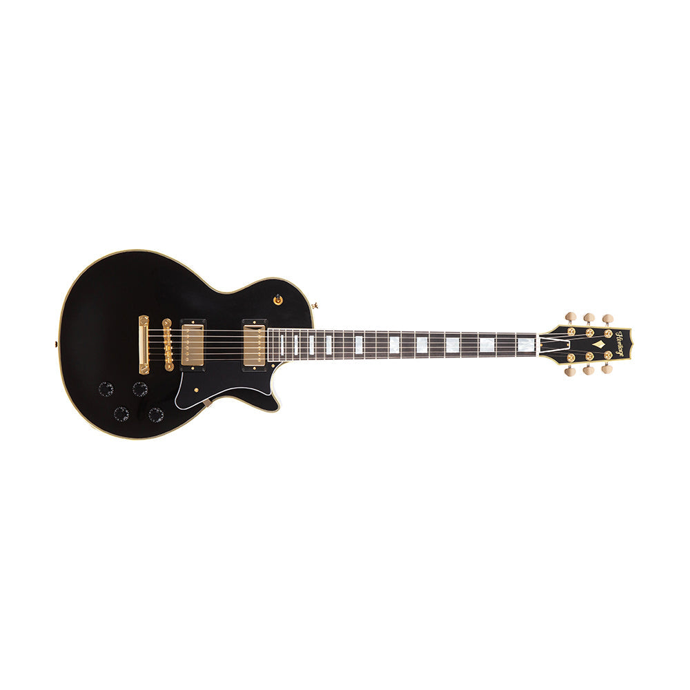 Heritage Custom Core H-157 Mahogany Top Guitar - Ebony - product image 1