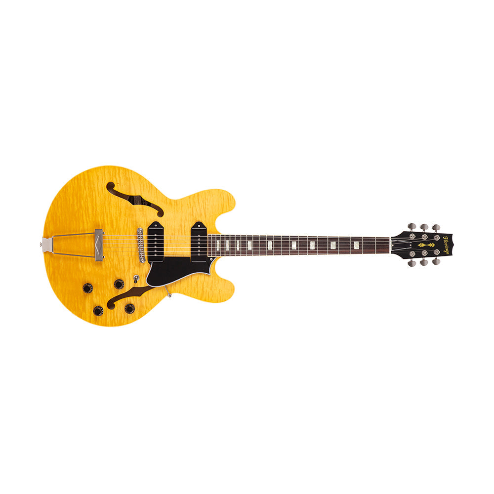 Heritage Custom Core H-530 Hollow Guitar - Antique Natural - product image 1