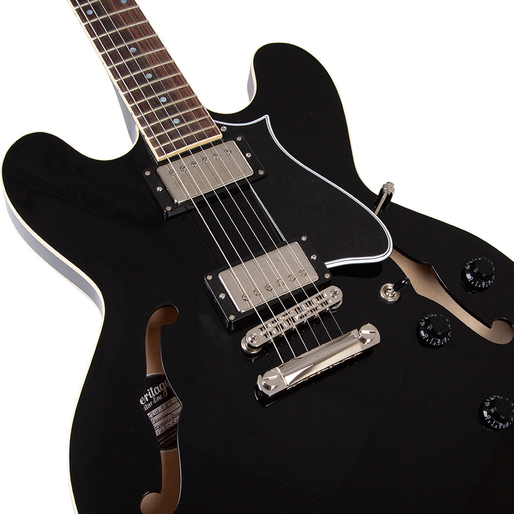 Heritage Standard H-535 Semi-Hollow Guitar v2 - Ebony - product image 2
