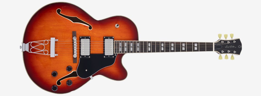 Larry Carlton Hollowbody Electric Guitar, Tobacco Burst