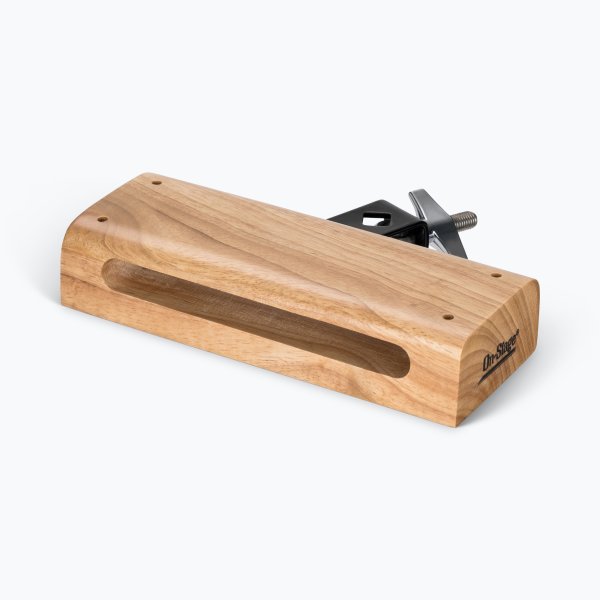 On-Stage HPWB2700 - 7" Percussion Wood Block with Eye-bolt Mount, High Pitch
