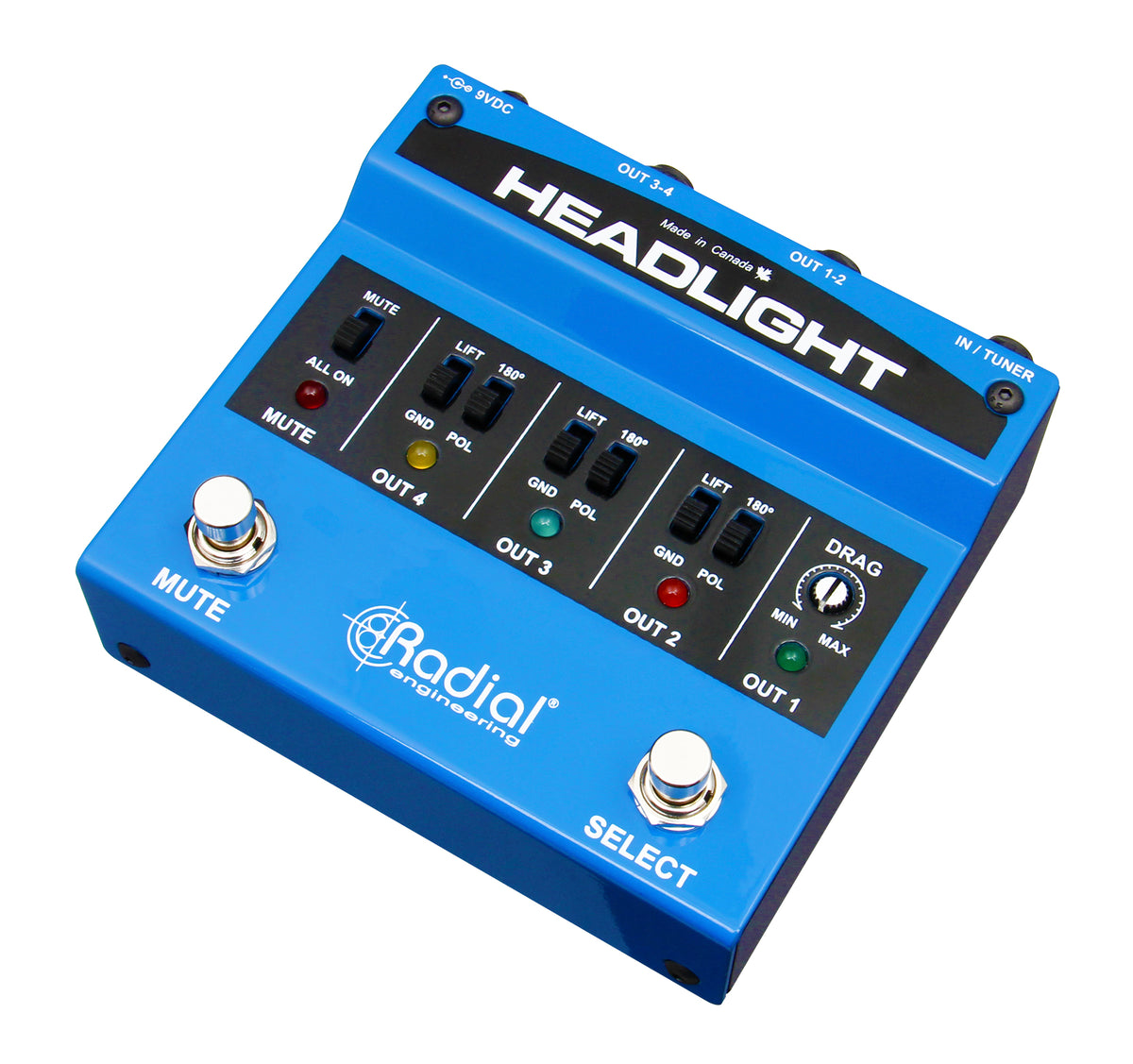 Radial Headlight - Guitar Amp Selector - product view 3