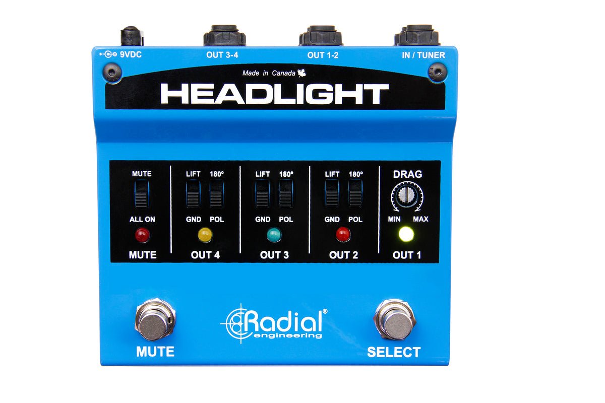 Radial Headlight - Guitar Amp Selector - product view 1