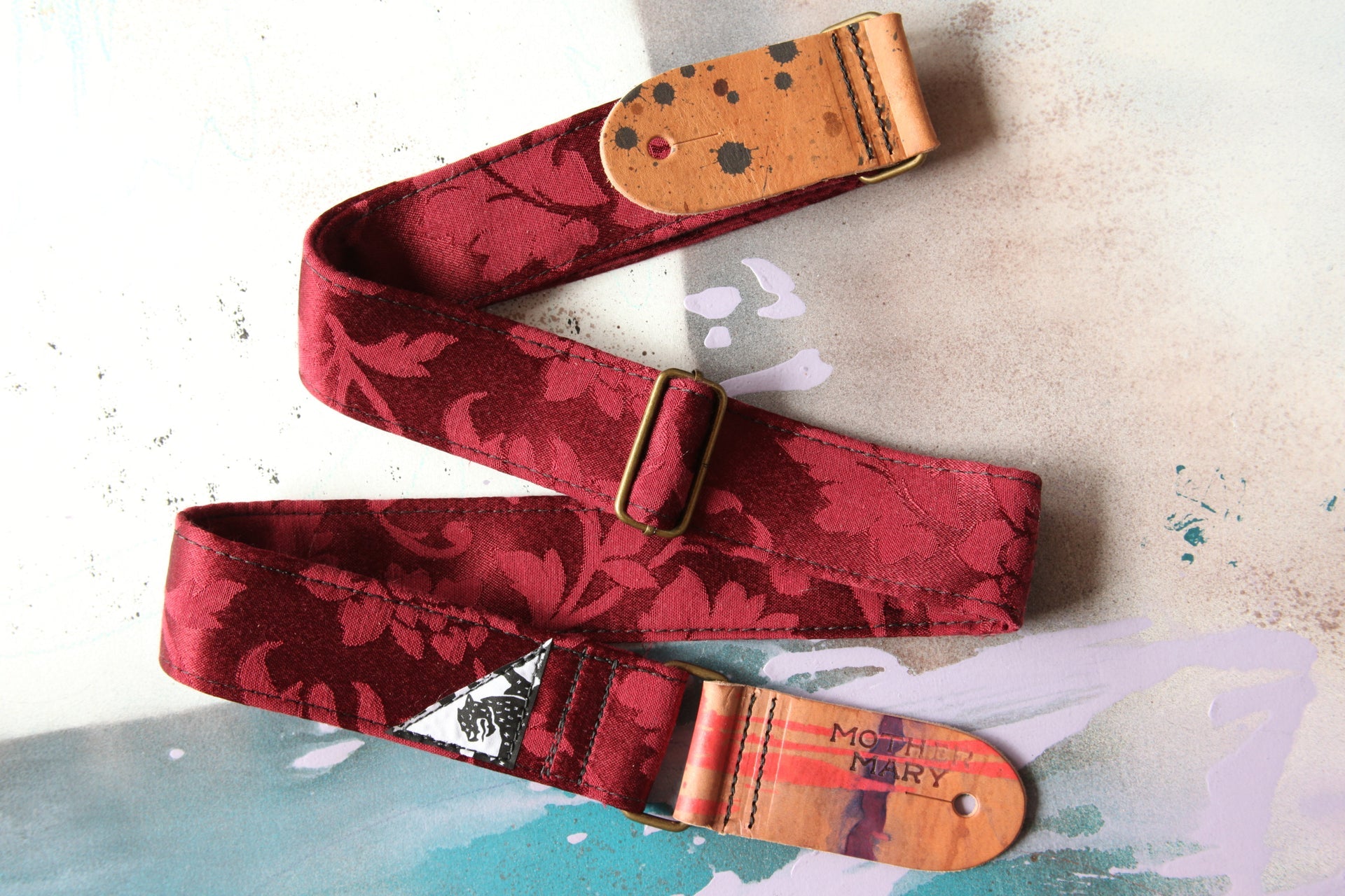 Mother Mary Company - "Granny Red" Guitar strap