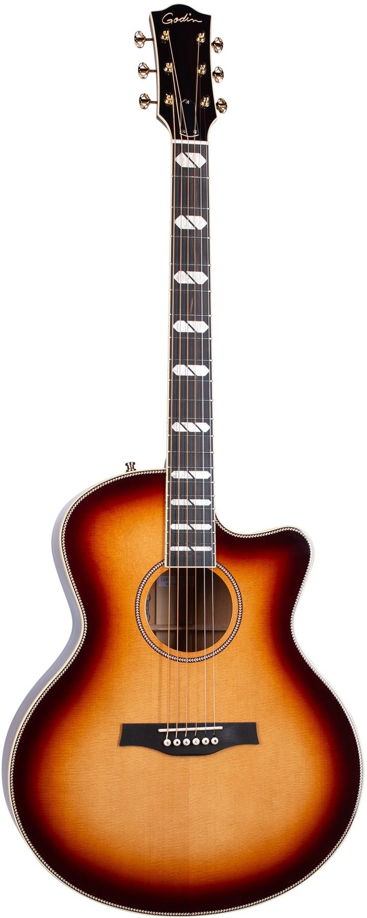 Godin - Connaisseur MJ Sunsetburst Maho