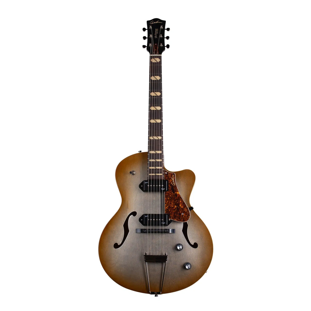 Godin - 5th Avenue Kingpin II DLX Copper Burst HG