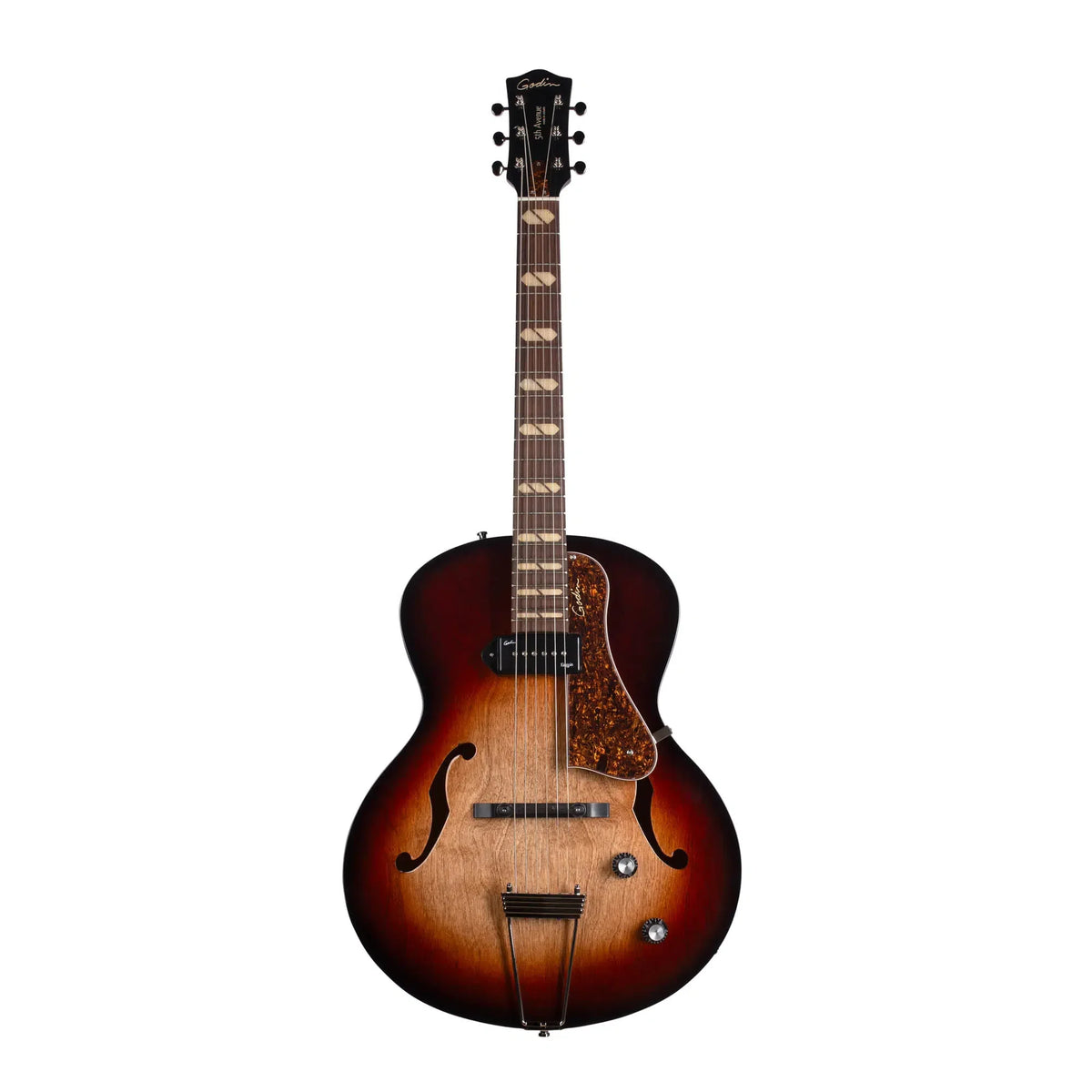 Godin - 5th Avenue Kingpin P90 DLX Vintage Burst HG