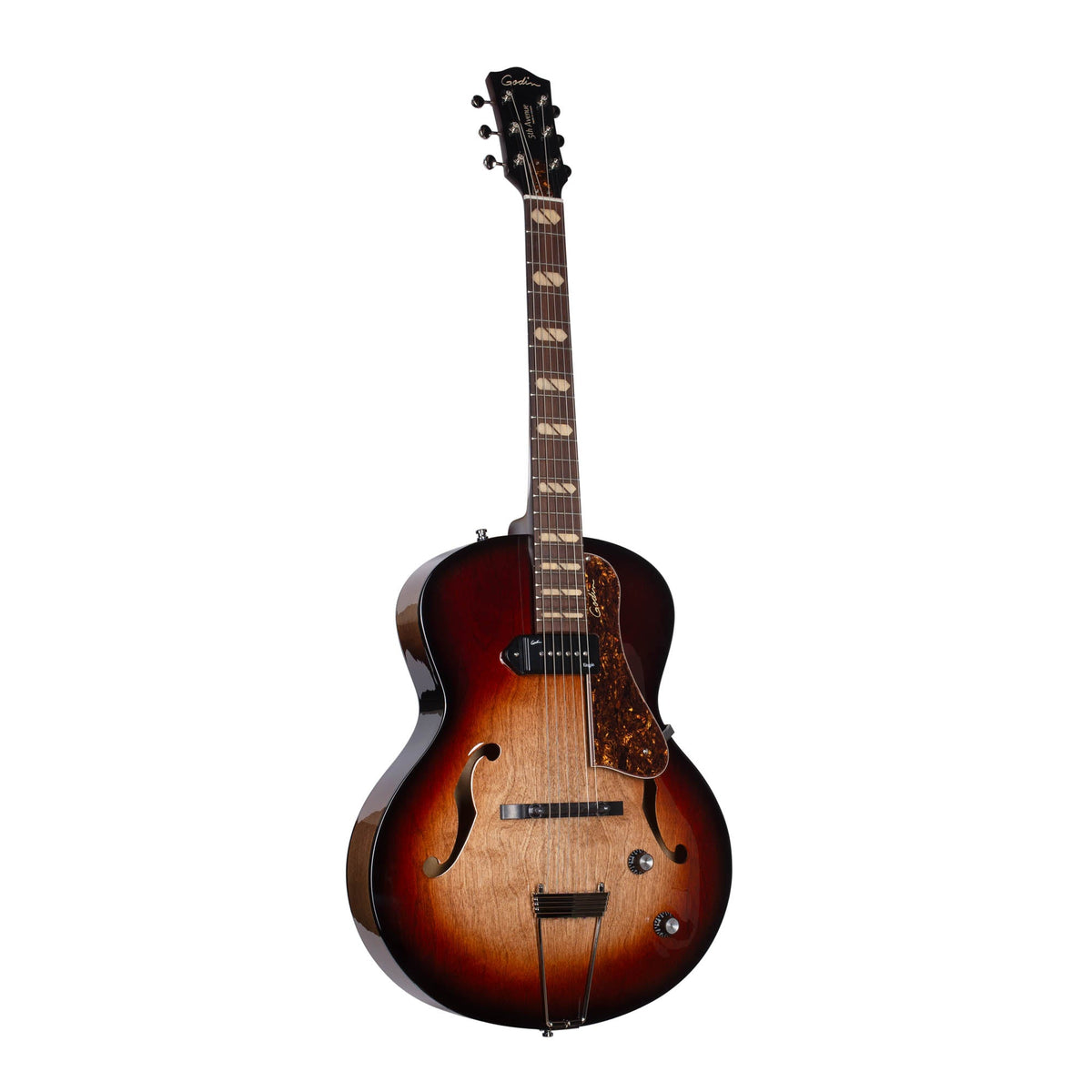Godin - 5th Avenue Kingpin P90 DLX Vintage Burst HG