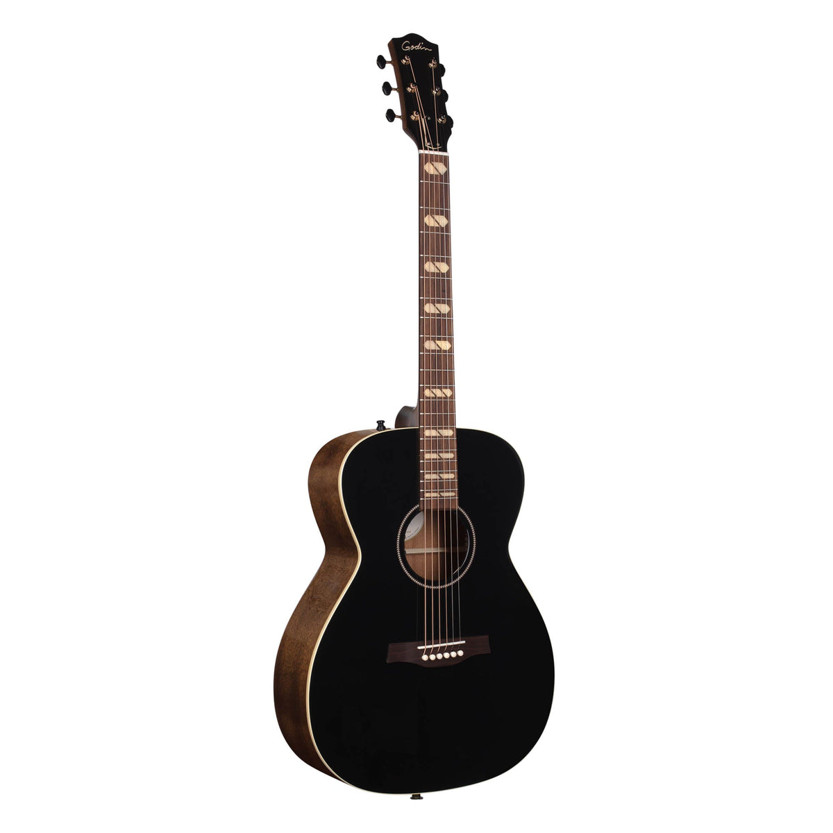 Godin - Fairmount Studio Jumbo Black HG EQ