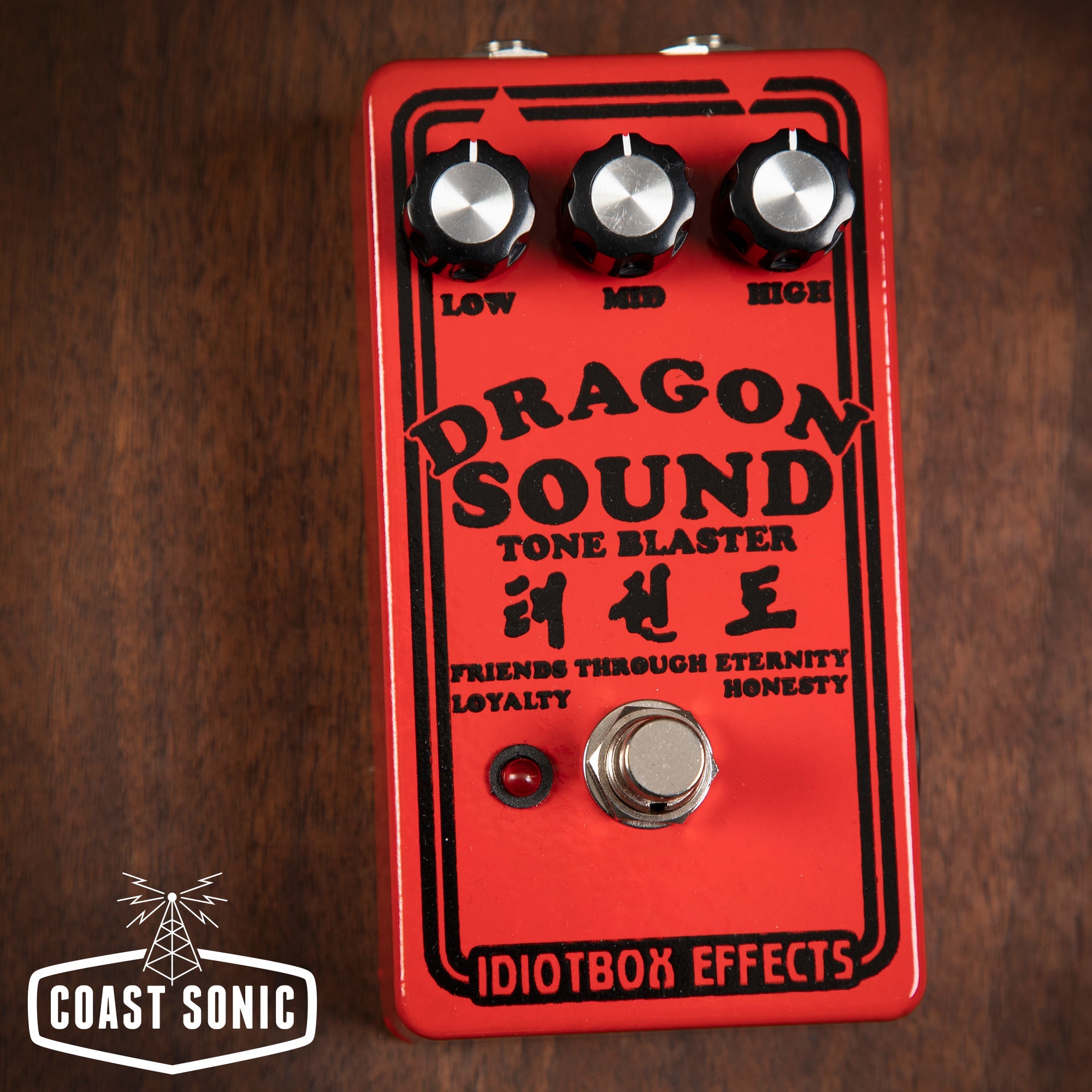 IdiotBox Pedals Dragon Sound Tone Booster