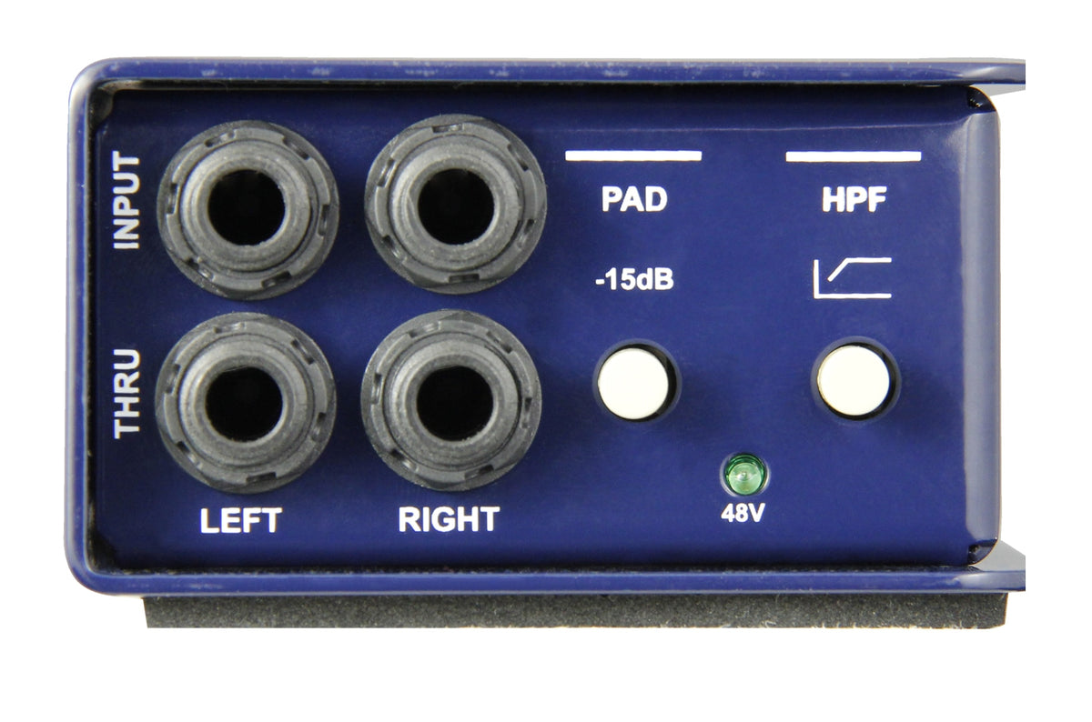 Radial J48 Stereo - Premium Stereo Active DI - product view 3