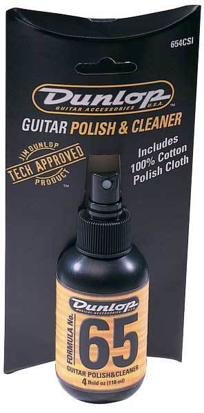 Dunlop - No.65 Polish & Cleaner w/cloth