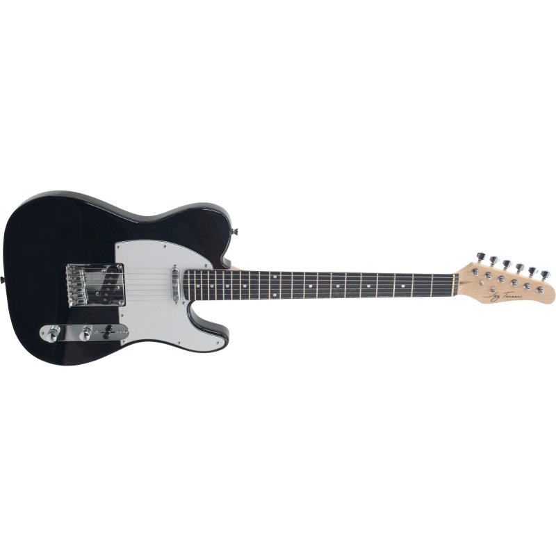Jay Turser - TL Style Lightweight Solid Body Electric Guitar, Black