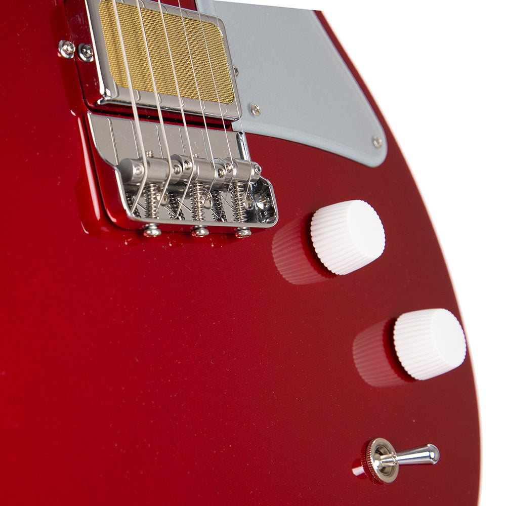 Harmony Jupiter Thinline Electric Guitar with Case - Cherry - product image 5