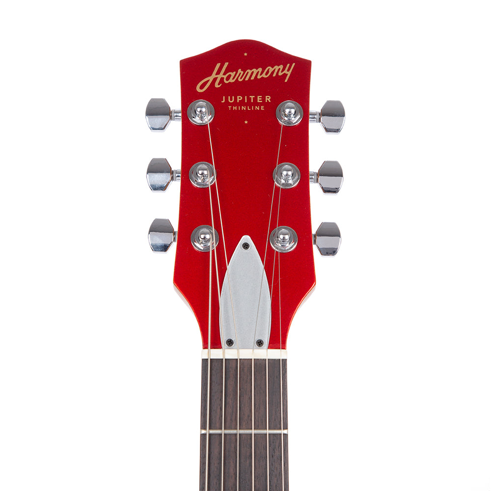 Harmony Jupiter Thinline Electric Guitar with Case - Cherry - product image 6