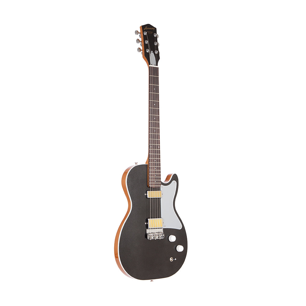 Harmony Jupiter Thinline Electric Guitar with Case - Sky Blue - product image 5