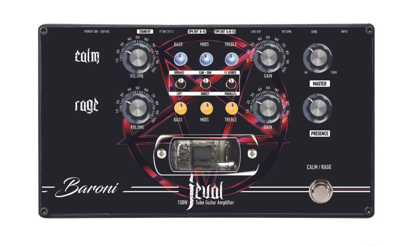 Baroni Labs Jeval 150 W Hybrid Metal Guitar Amplifier