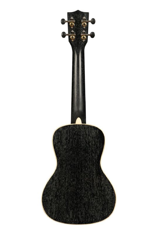 KALA - All Solid Salt & Pepper Doghair Mahogany Concert Ukulele With Bag