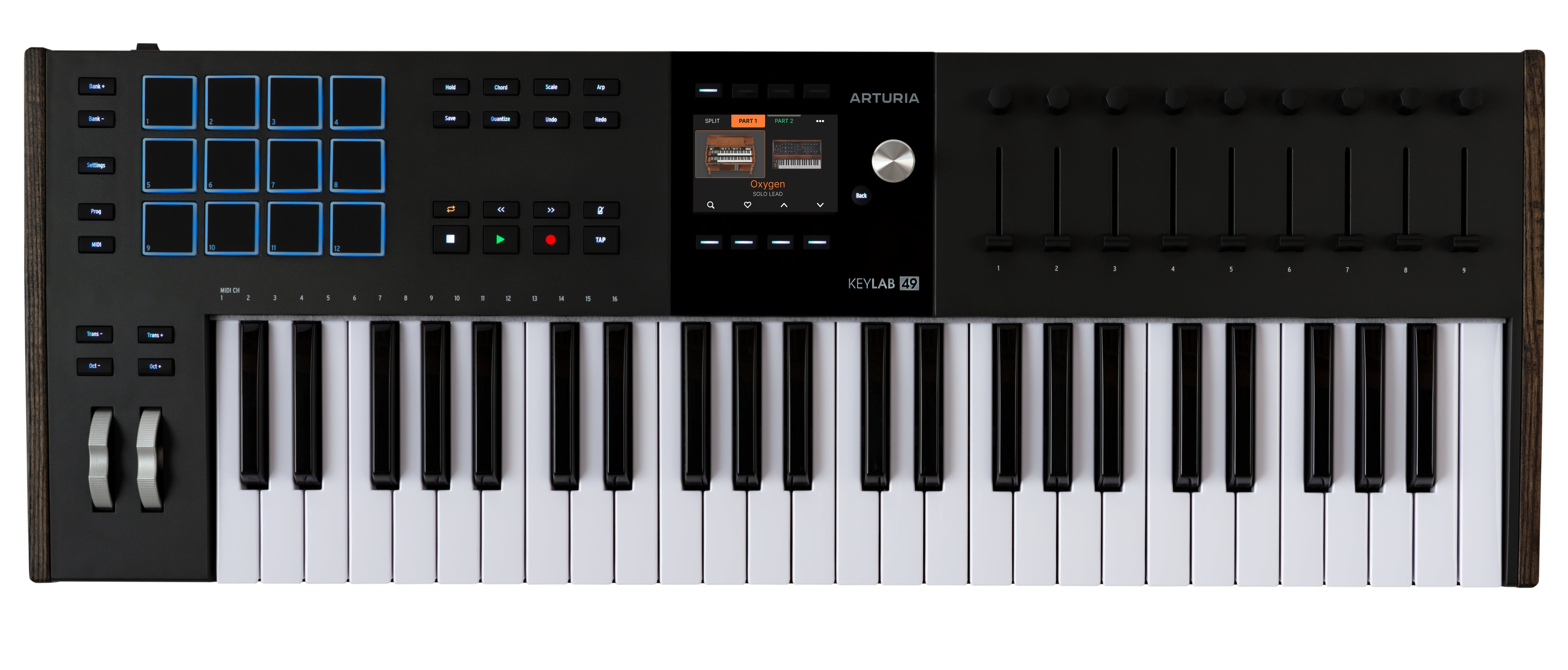 Arturia KEYLAB49MK3BK Feature packed Pro 49 key controller, Black