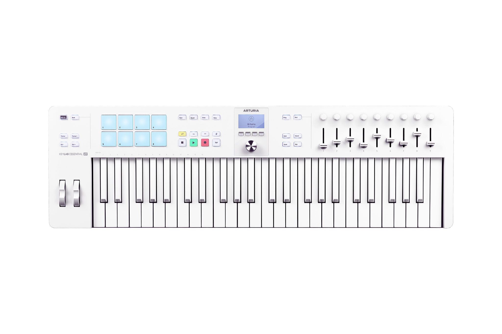 Arturia - LTD Feature Packed Easy to Use 49 key controller, Alpine White