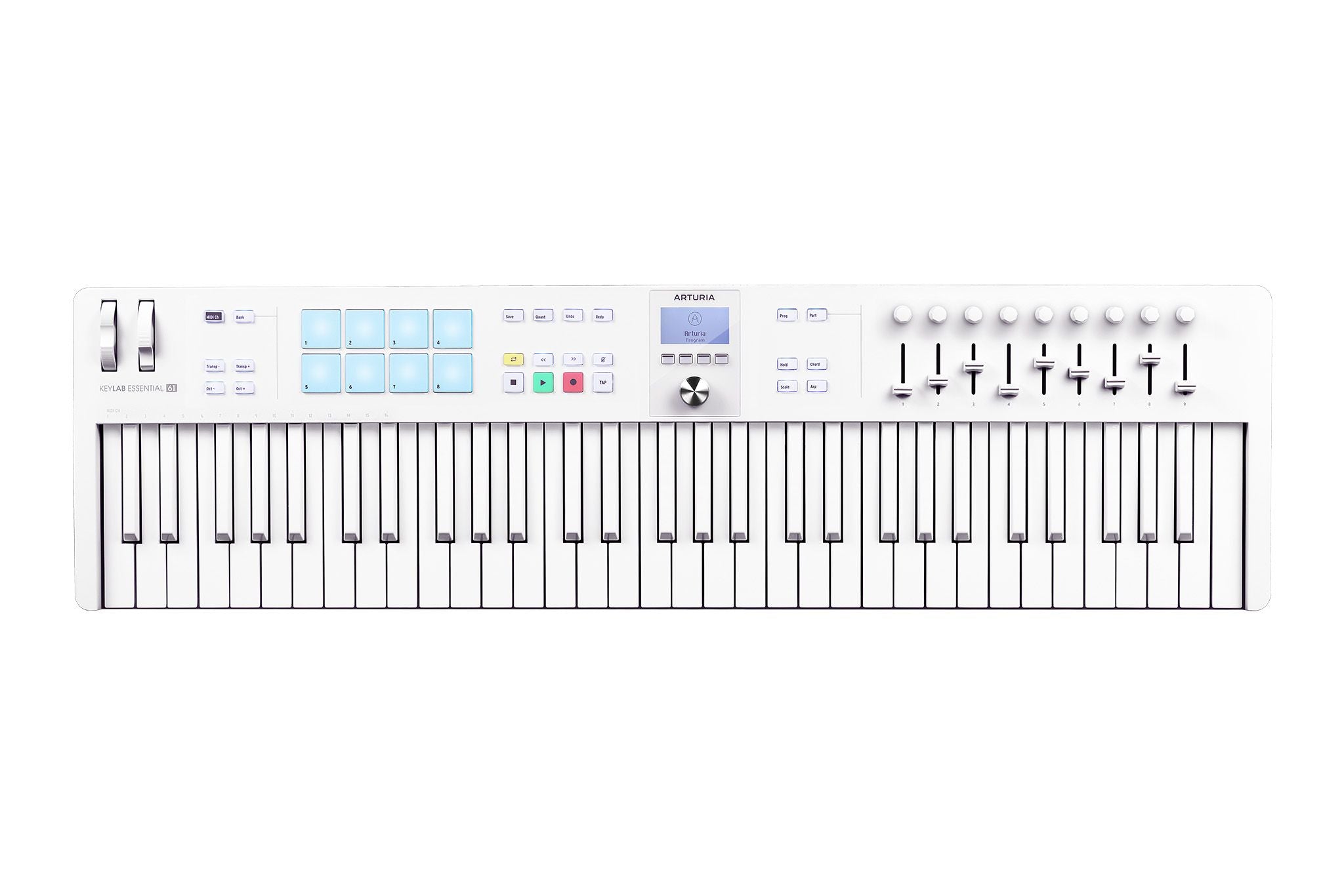 Arturia - LTD Feature Packed Easy to Use 61 key controller, Alpine White