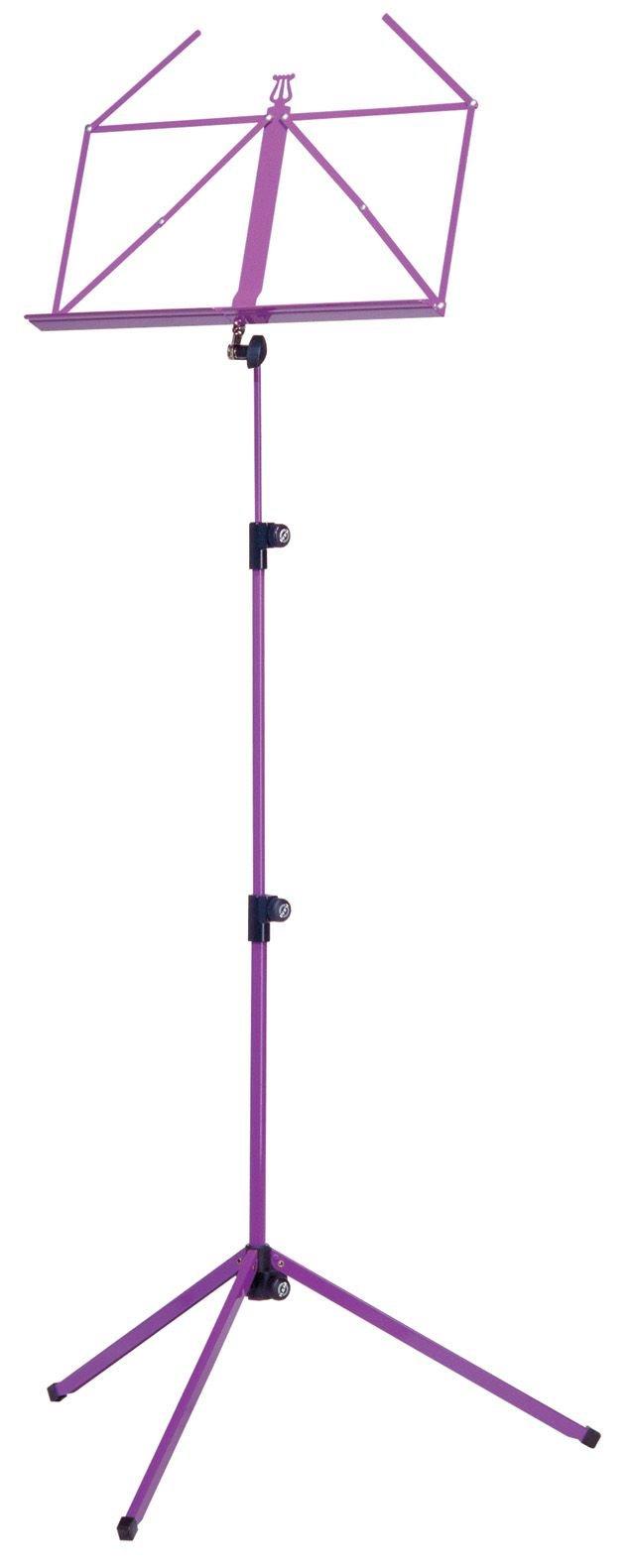 K&M 100/1-LILAC — Folding Music Stand - H:625-1240mm - Lilac — product view
