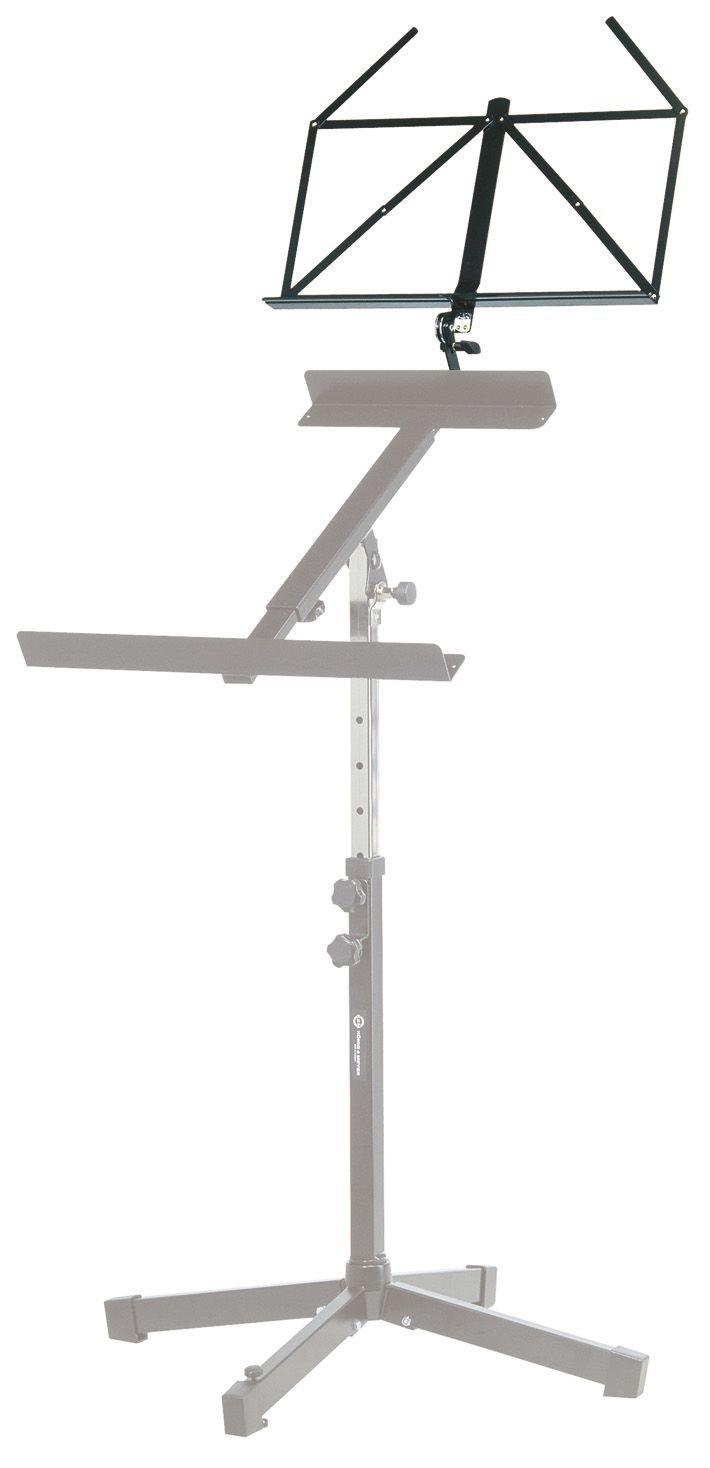K&M 11515-BLACK — Folding Music Desk for 28070 Hackbrett Stand — product view
