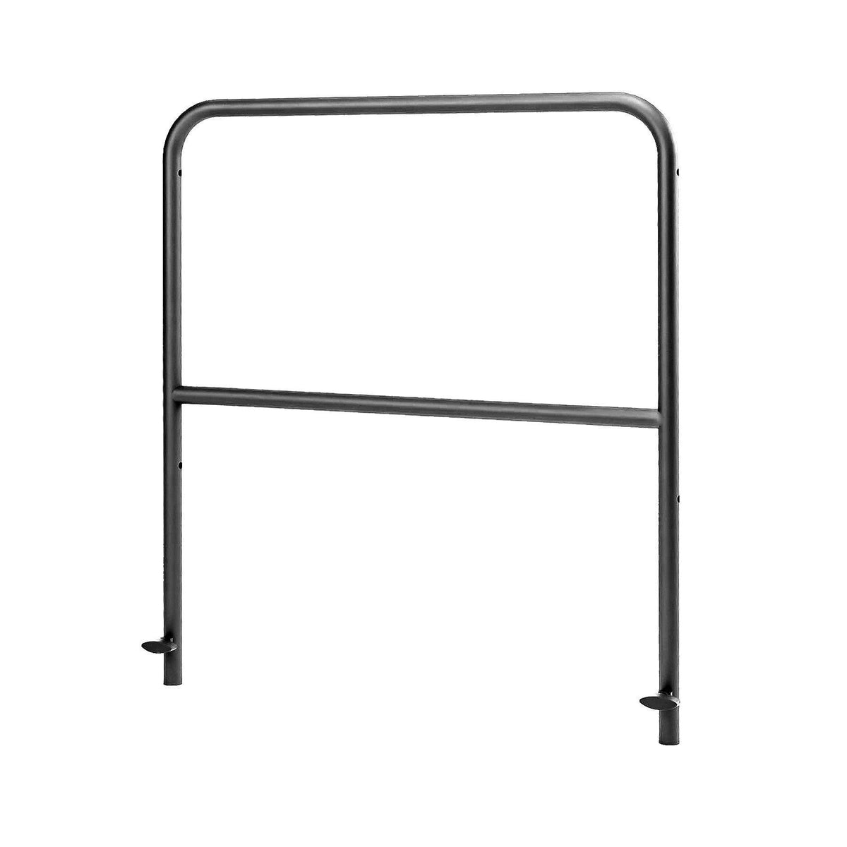 K&M 11991-BLACK — Steel Railing for 11990 Podium - Black — product view