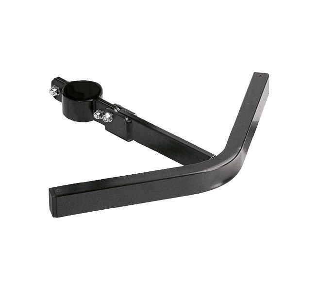 K&M 14051-BLACK — Footrest for 14015/16/52/53/55/56 — product view