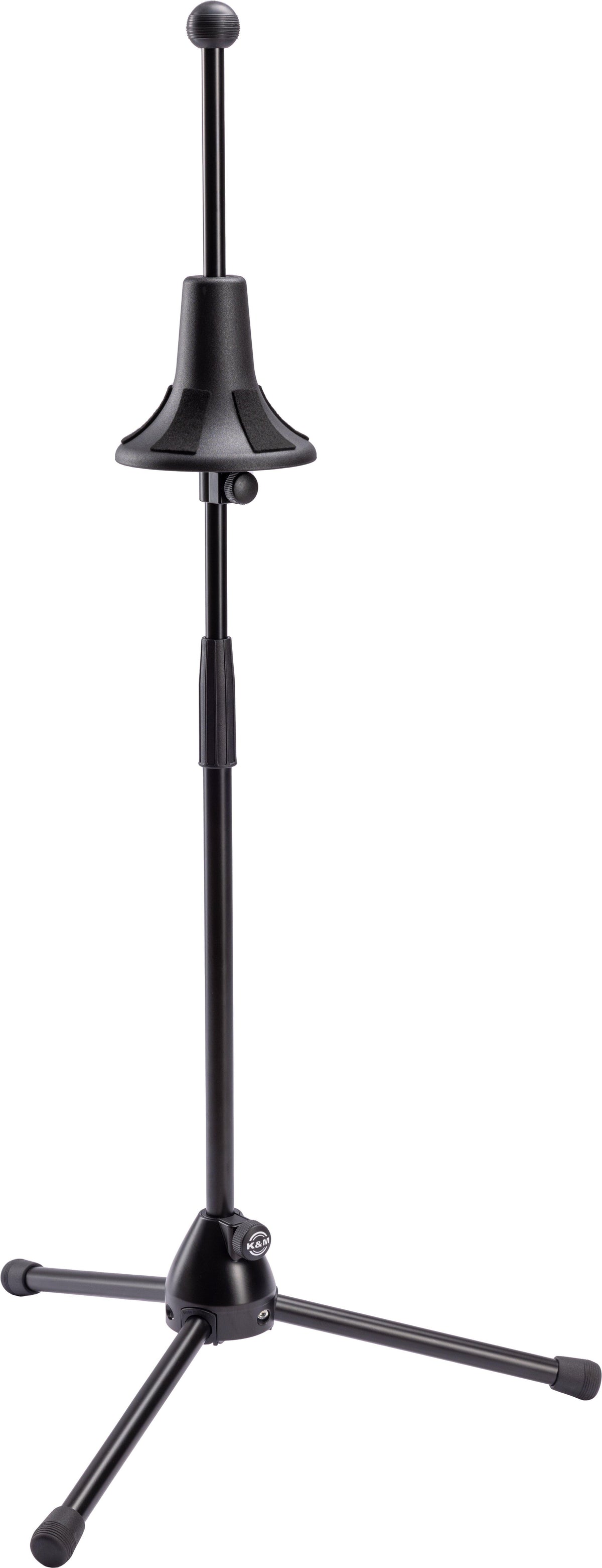 K&M 149/1-BLACK — Folding Bass Trombone Tripod - H:700-1160mm - Black — product view