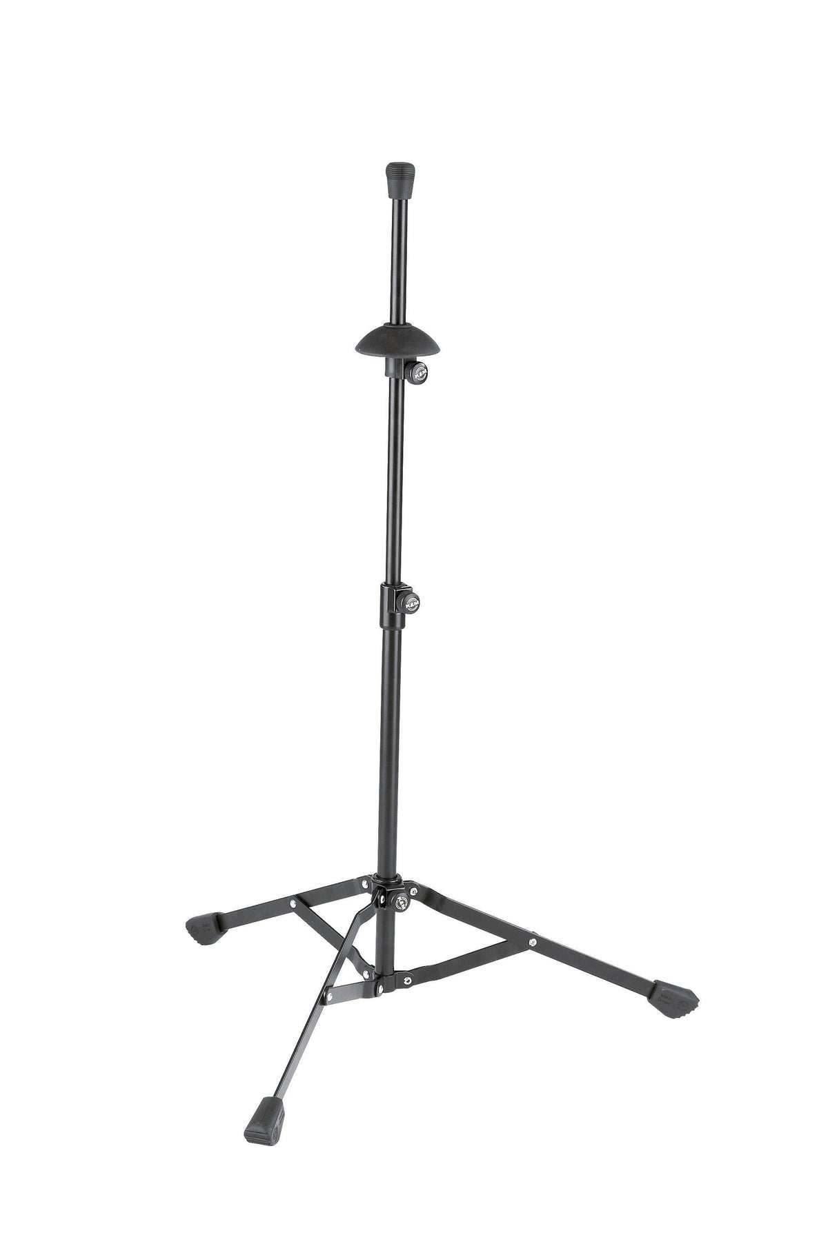 K&M 149/9-BLACK — Folding Trombone Tripod - H:555-865mm - Black — product view